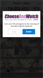 Mobile Screenshot of chooseandwatch.com